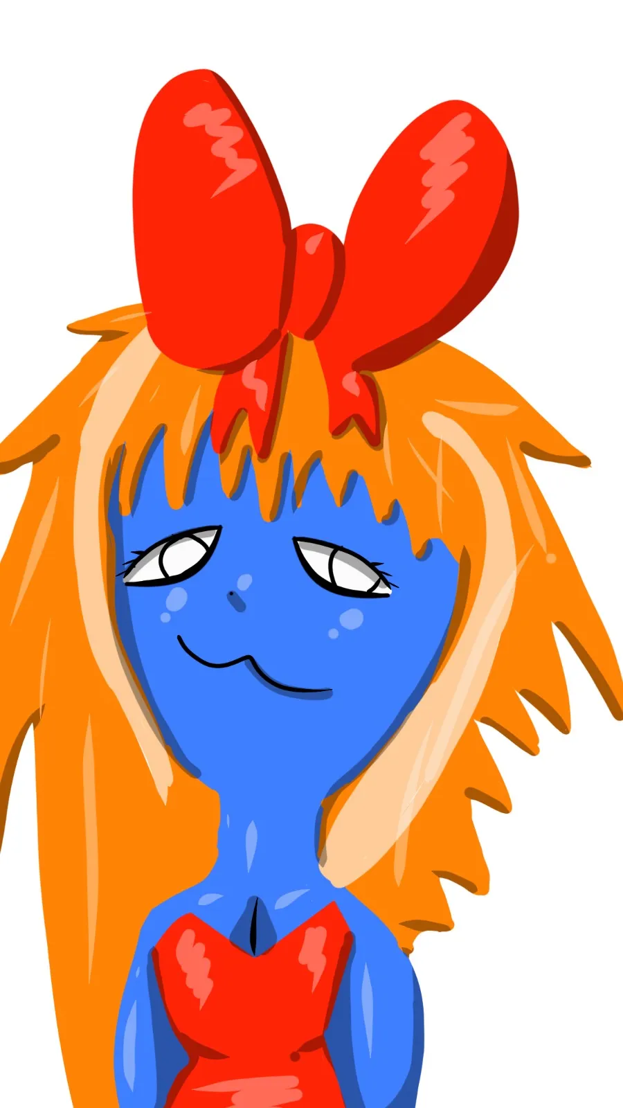 ai character: Nea (my oc) Hazbin background