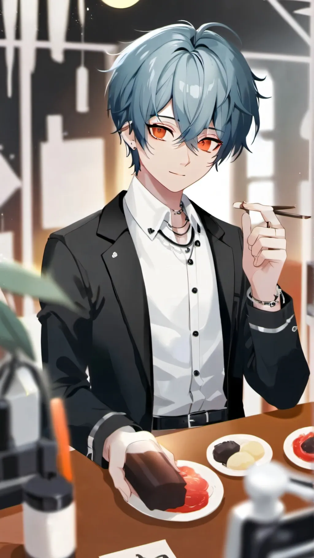 ai character: Riley background