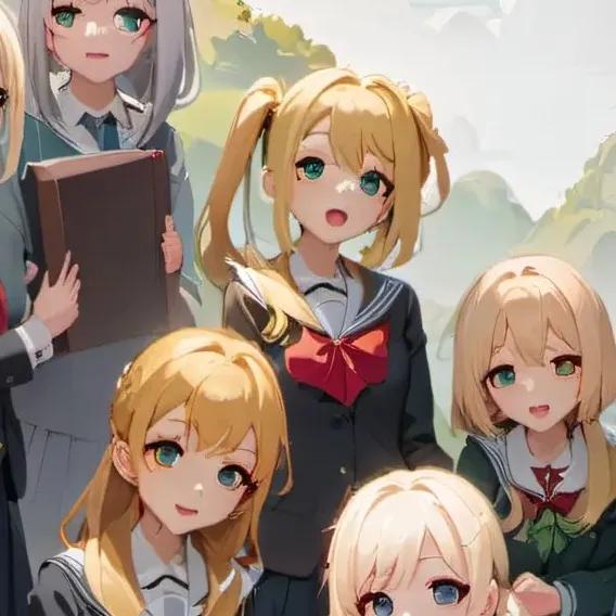 chat with ai character: All girl sleepover