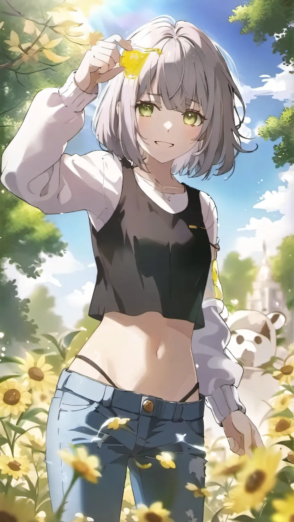 ai character: Lily background