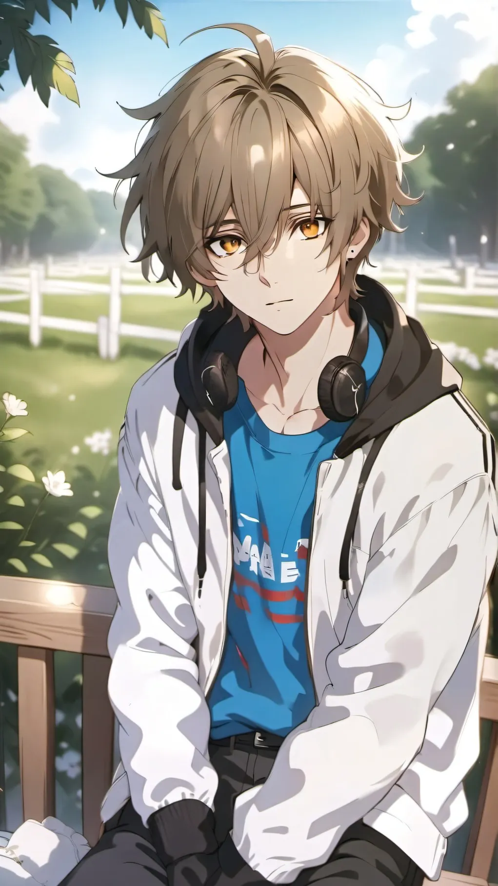 ai character: everest background