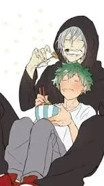 ai character: Shigaraki x V.Deku background