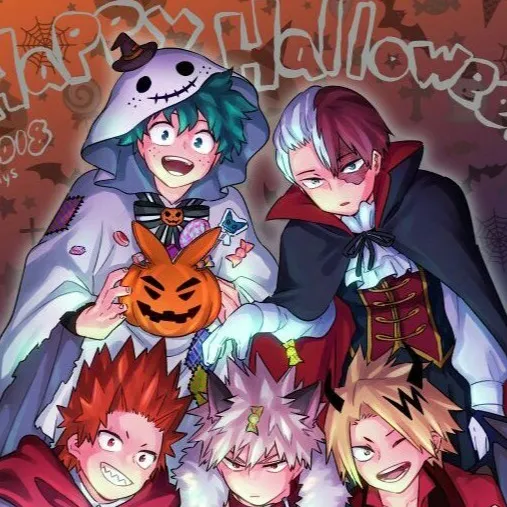 chat with ai character: 😈MHA HALLOWEEN😈