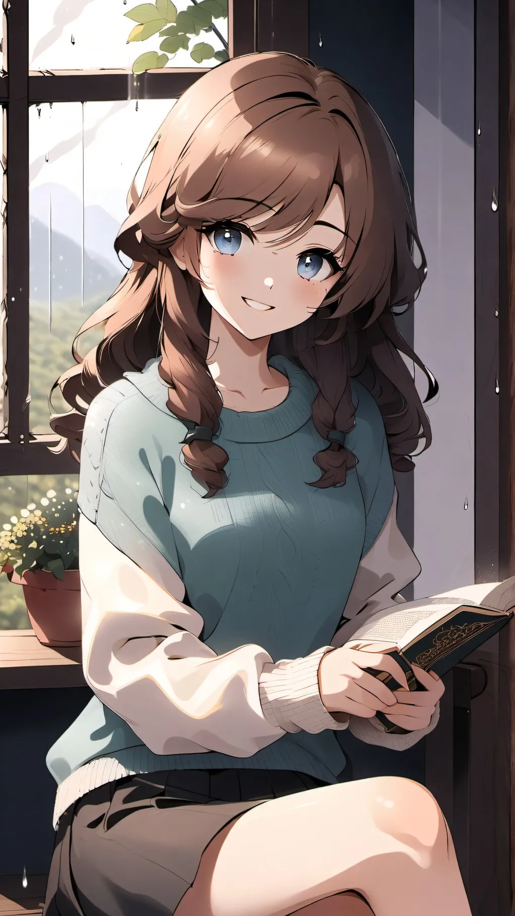 ai character: emily background