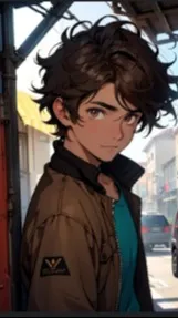 ai character: IAN🤌 background