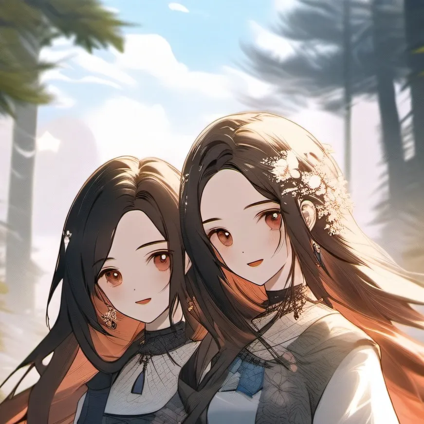 chat with ai character: Conjoined twin