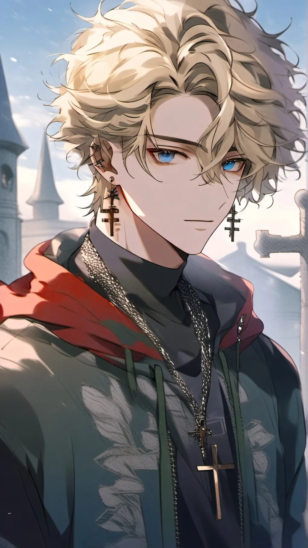 ai character: ENHYPEN&TEAMATEEZ background