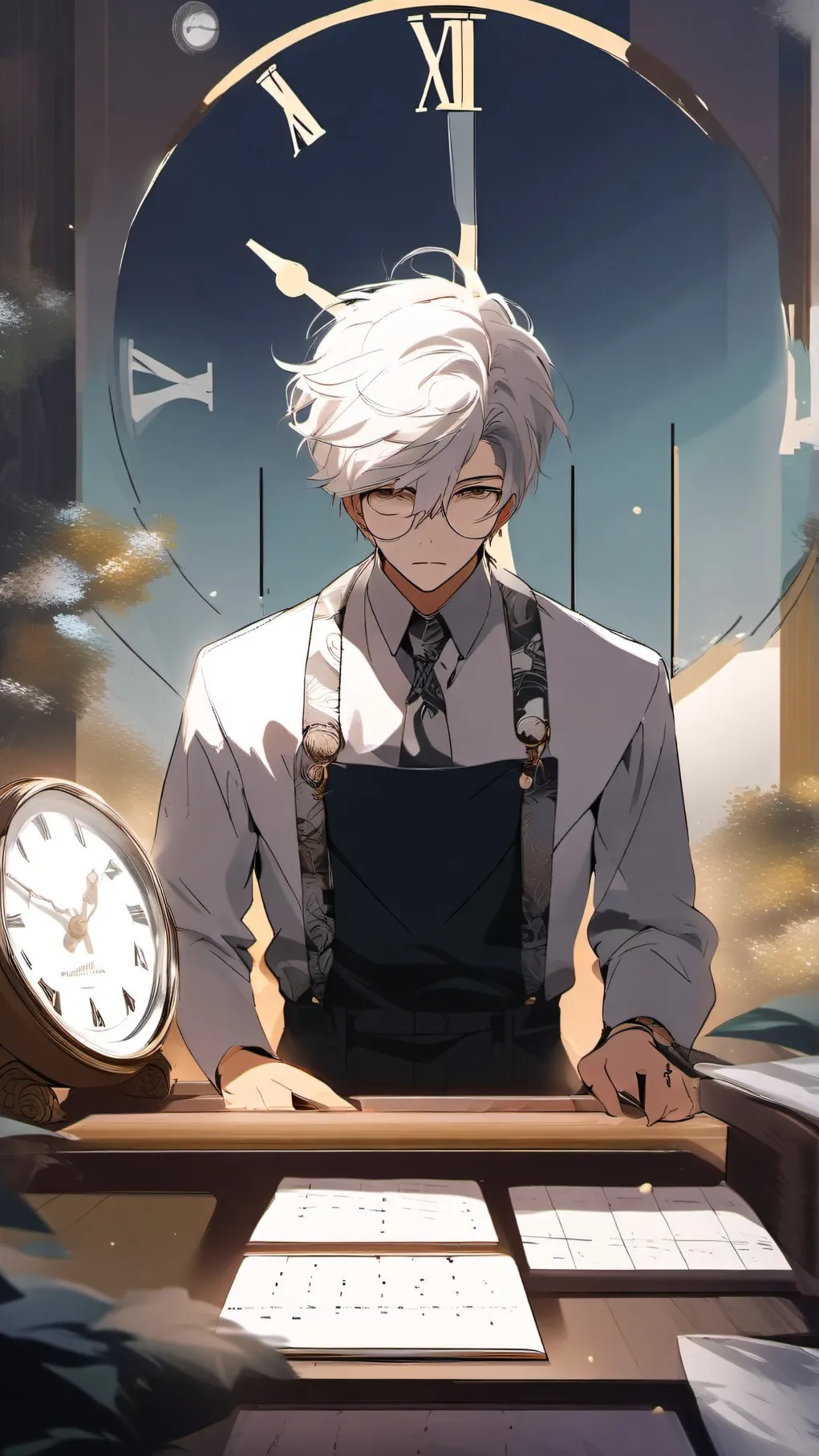 ai character: Daniel  background