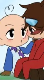 ai character: Nabi x Santi background