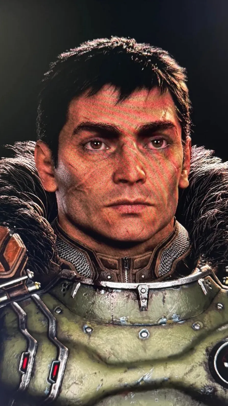 ai character: testing background