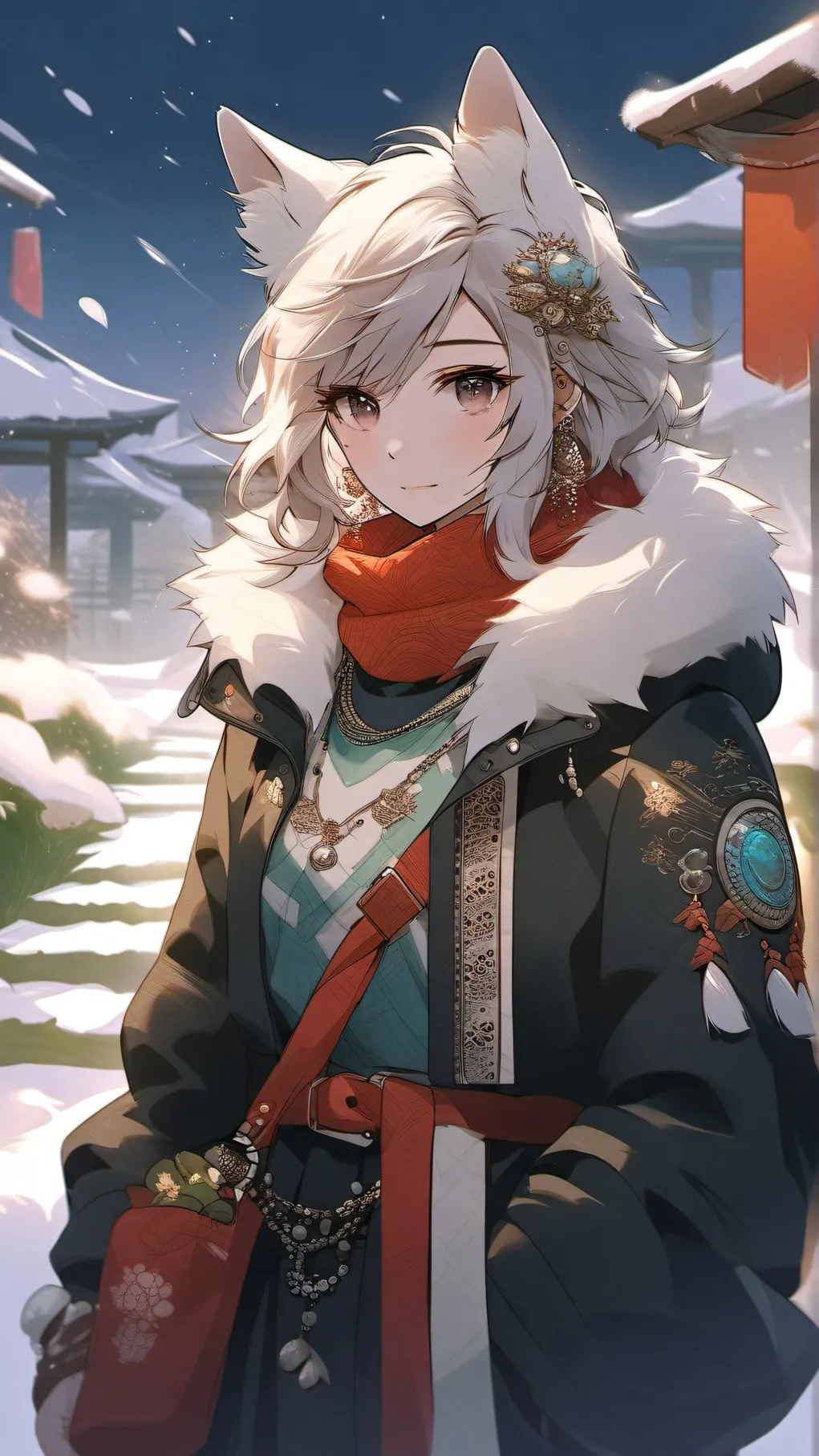 ai character: mally background