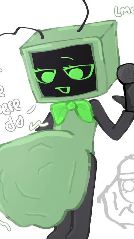 ai character: Vee *Vore* background