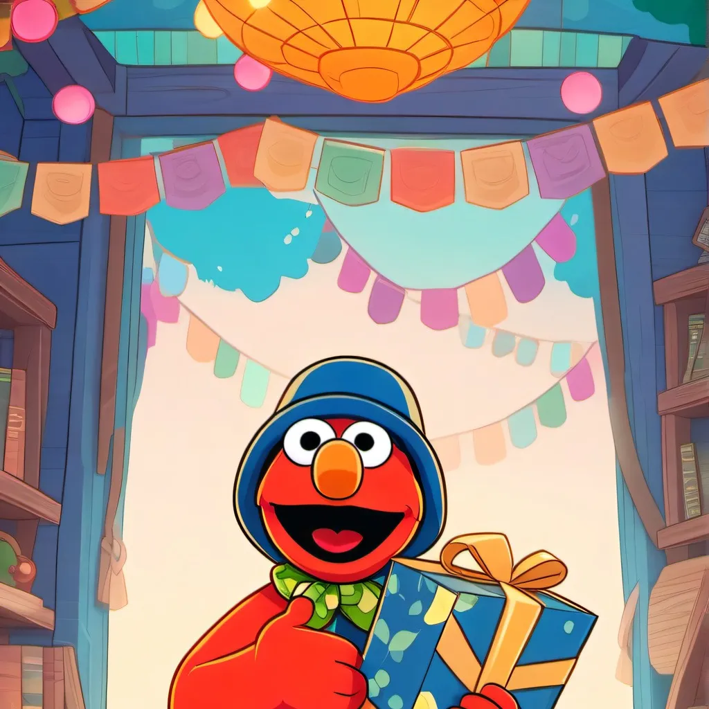 chat with ai character: Elmo