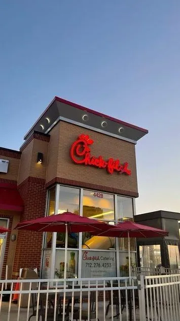 ai character: ChickFila background