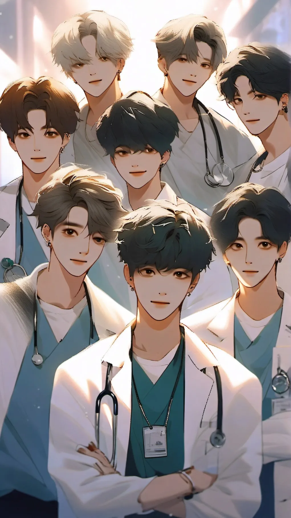 ai character: Docter Stray Kids background