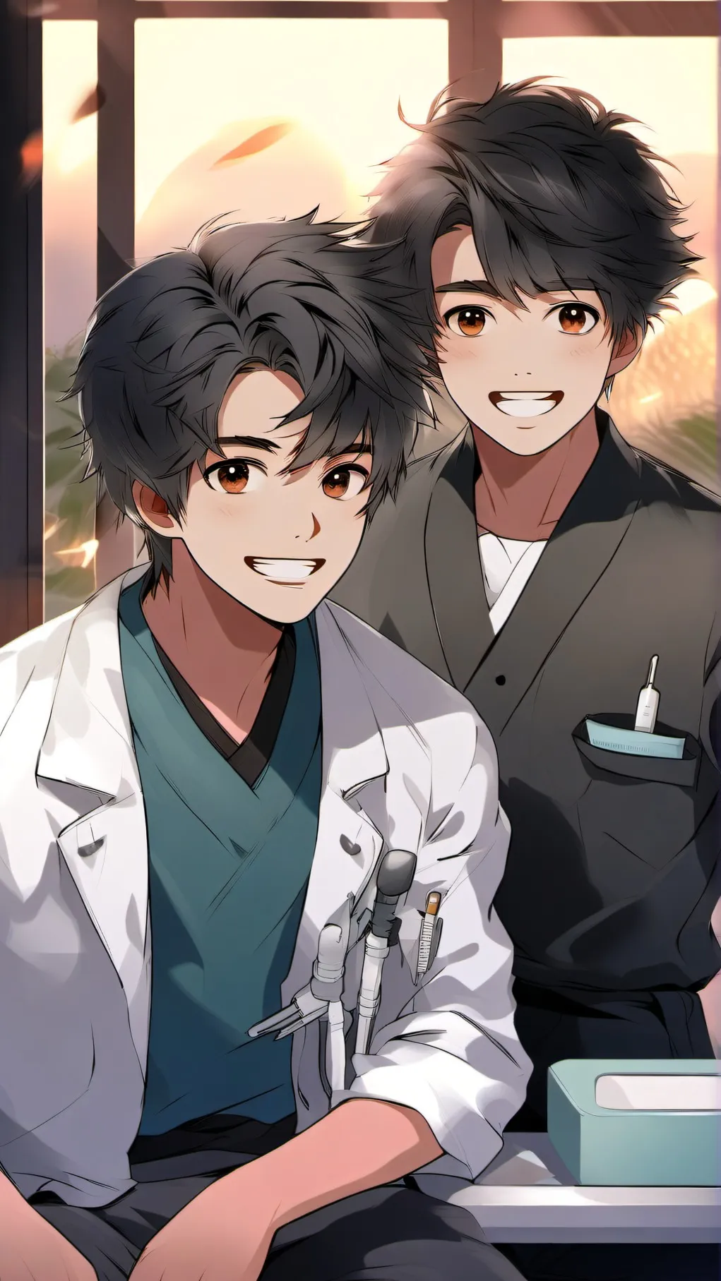 ai character: Chan (Your dad) background