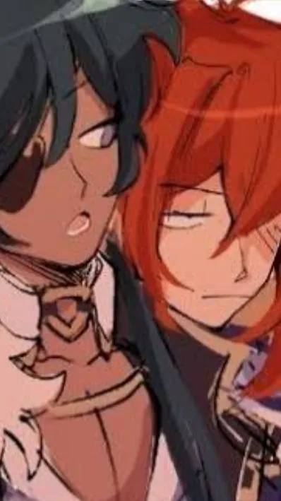 ai character: Diluc and Kaeya background