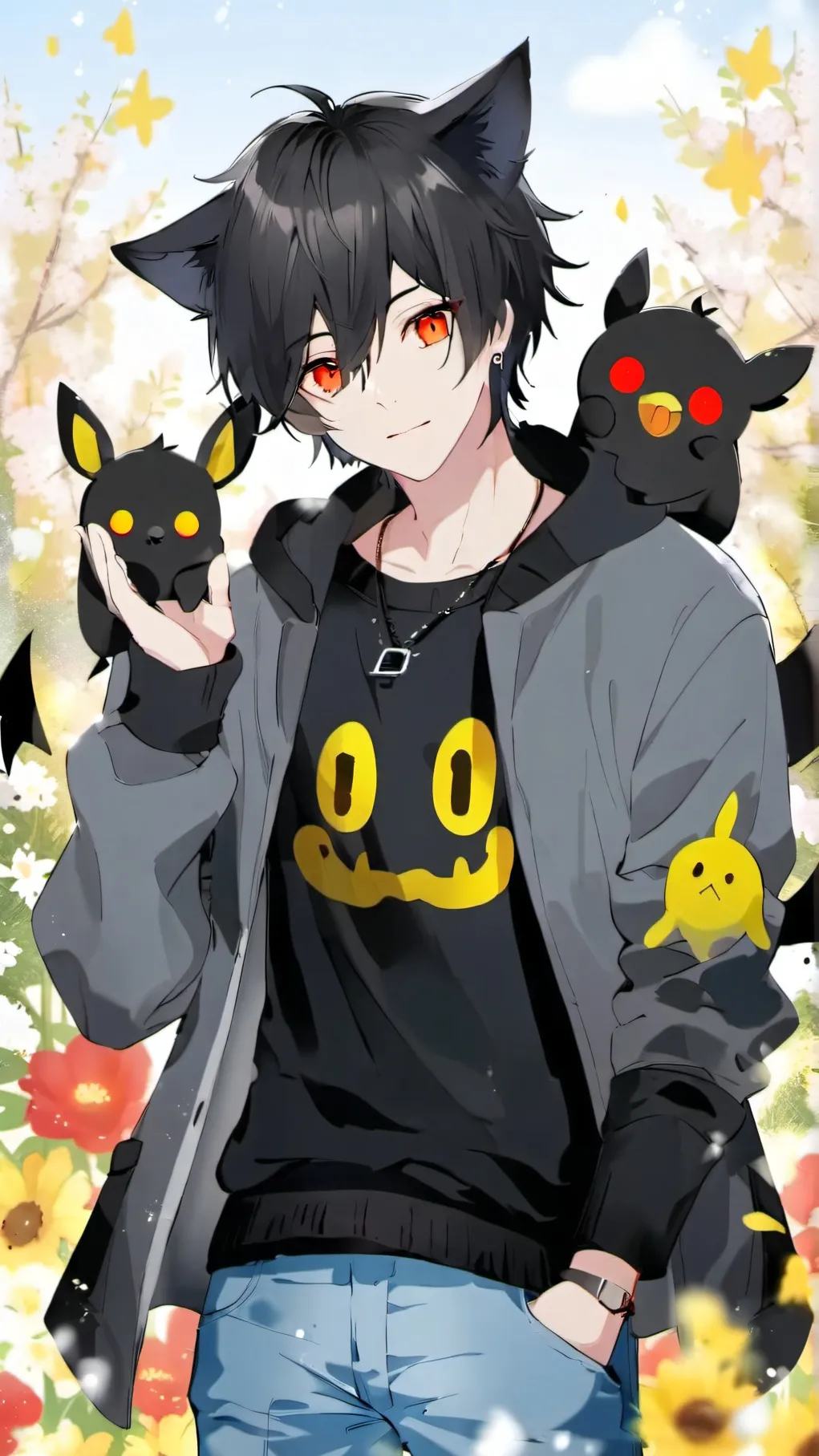 ai character: Umbreon background