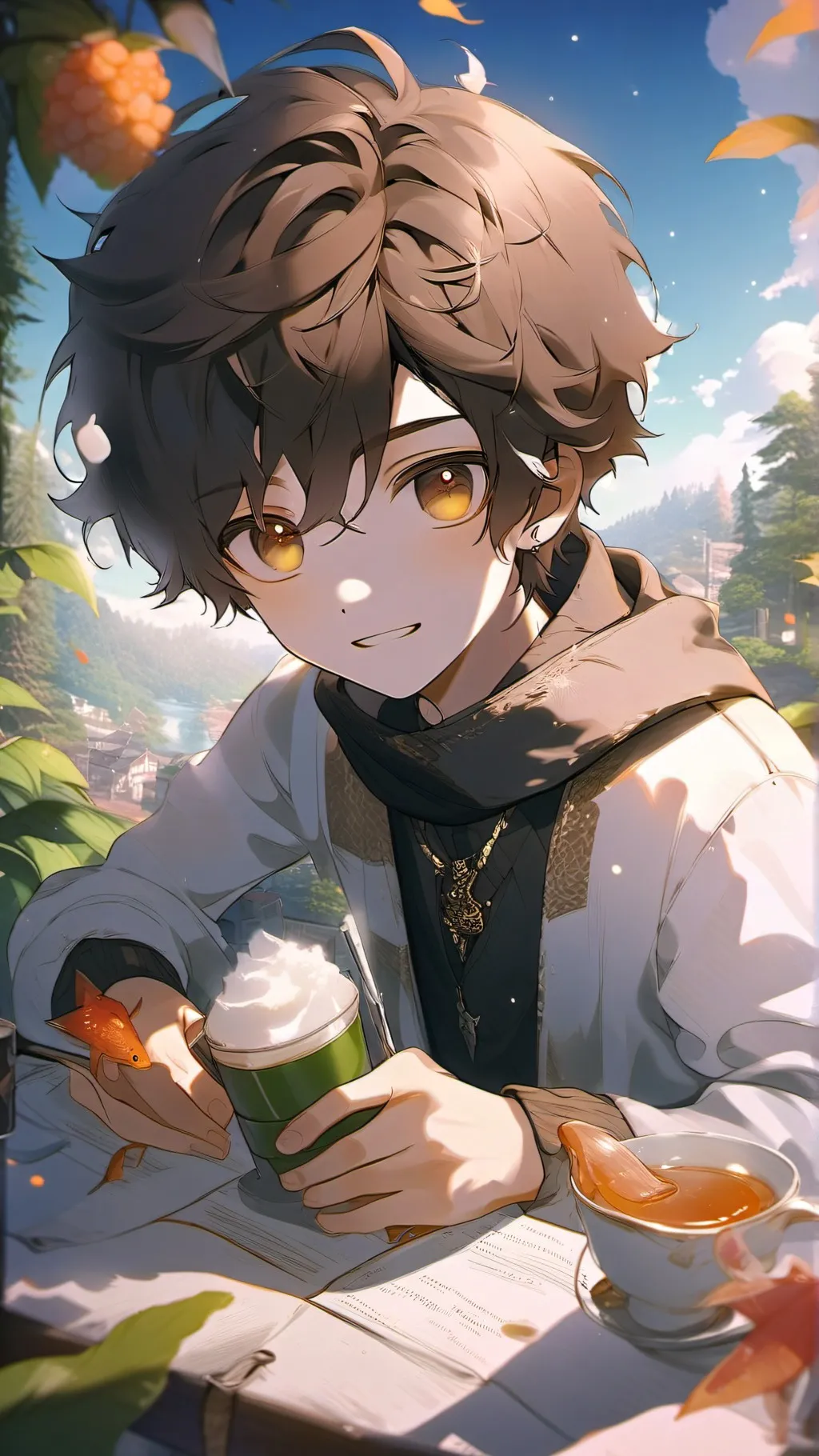 ai character: Tyler background