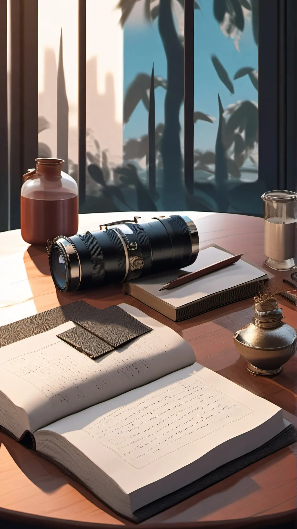 ai character: The curse genorato background