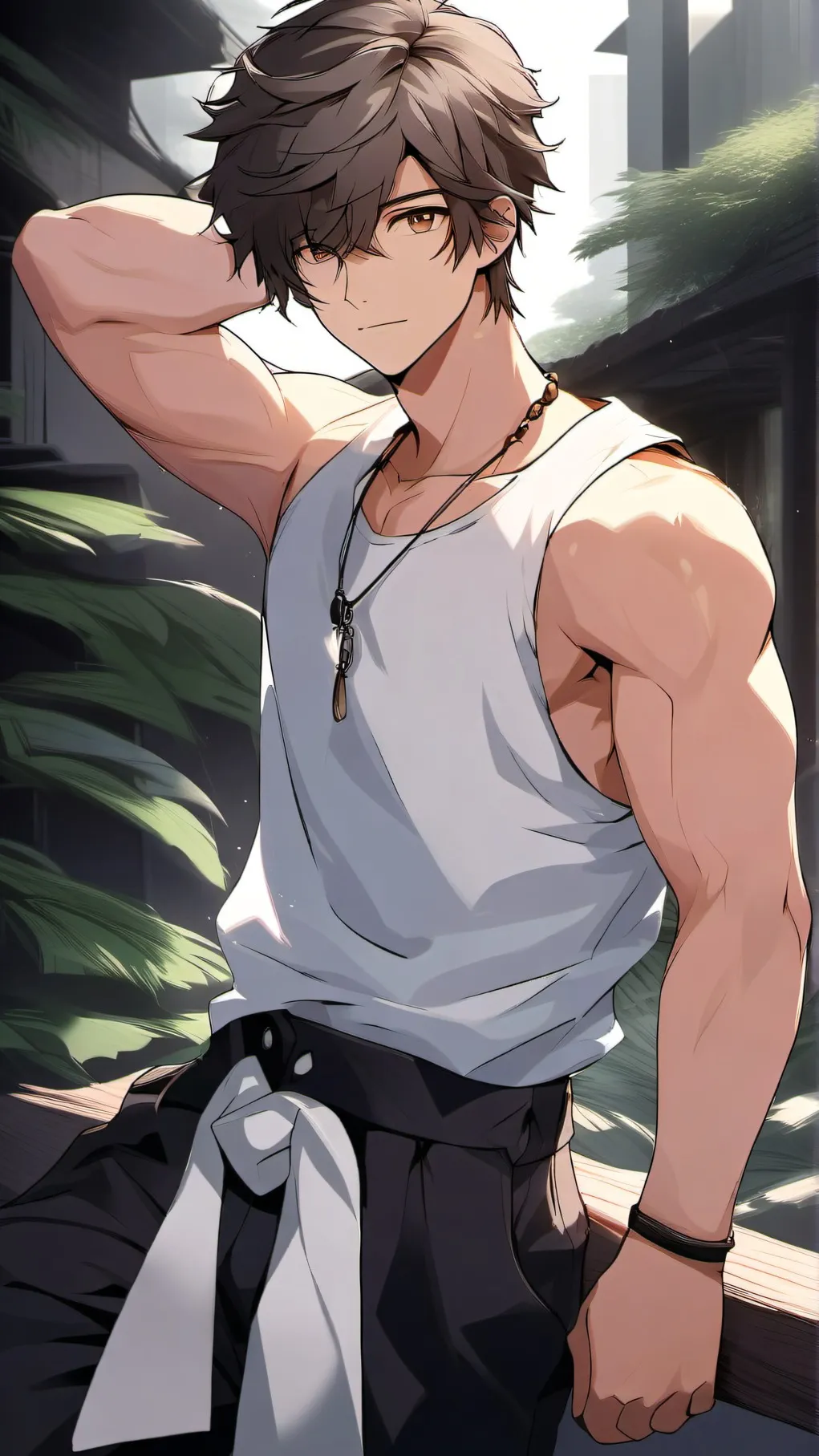 ai character: Enzo background