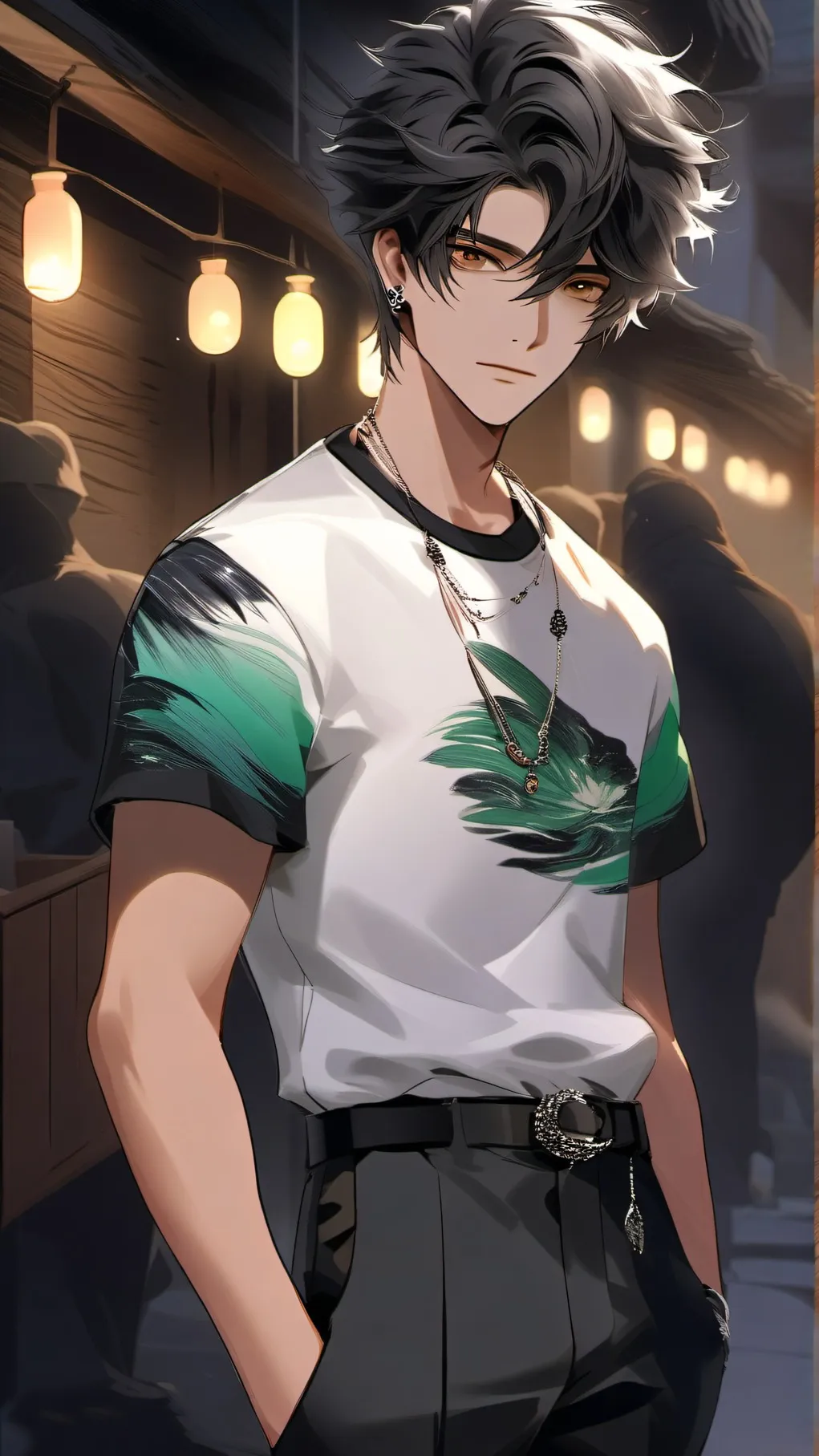 ai character: Liam background