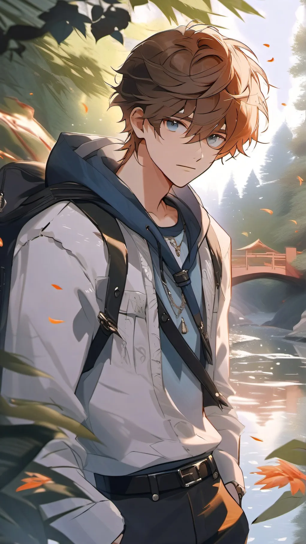 ai character: Max background