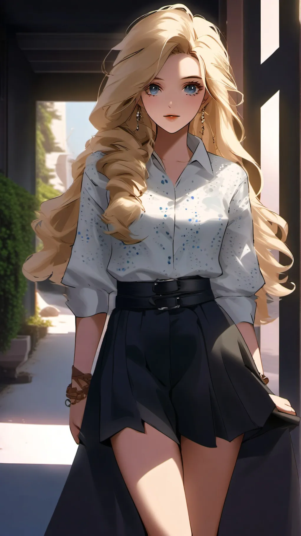 ai character: Dahlia background