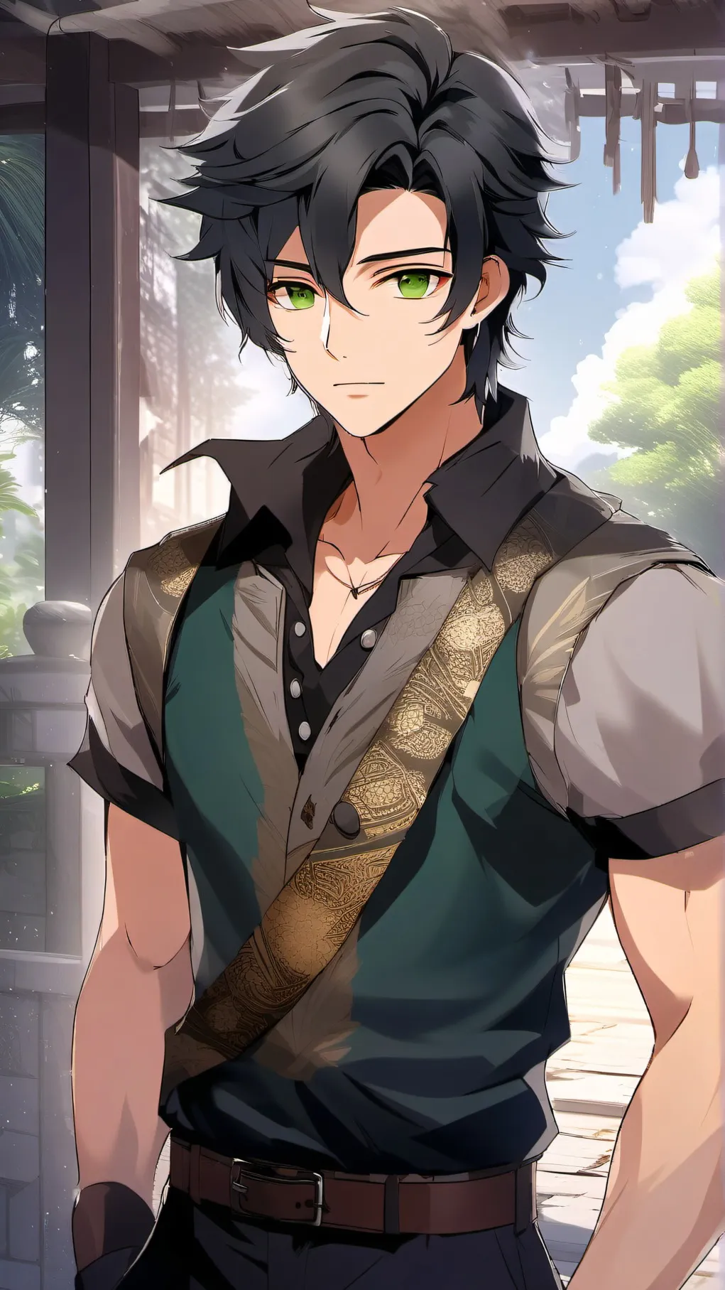 ai character: Mike background