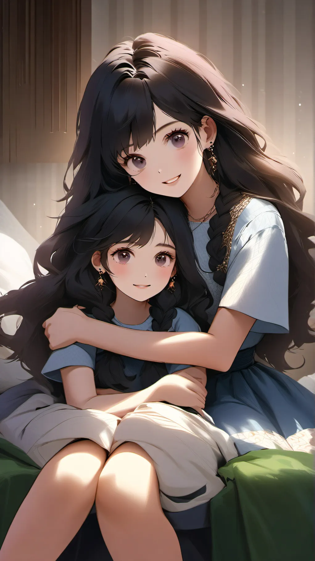 ai character: lillith and luna background