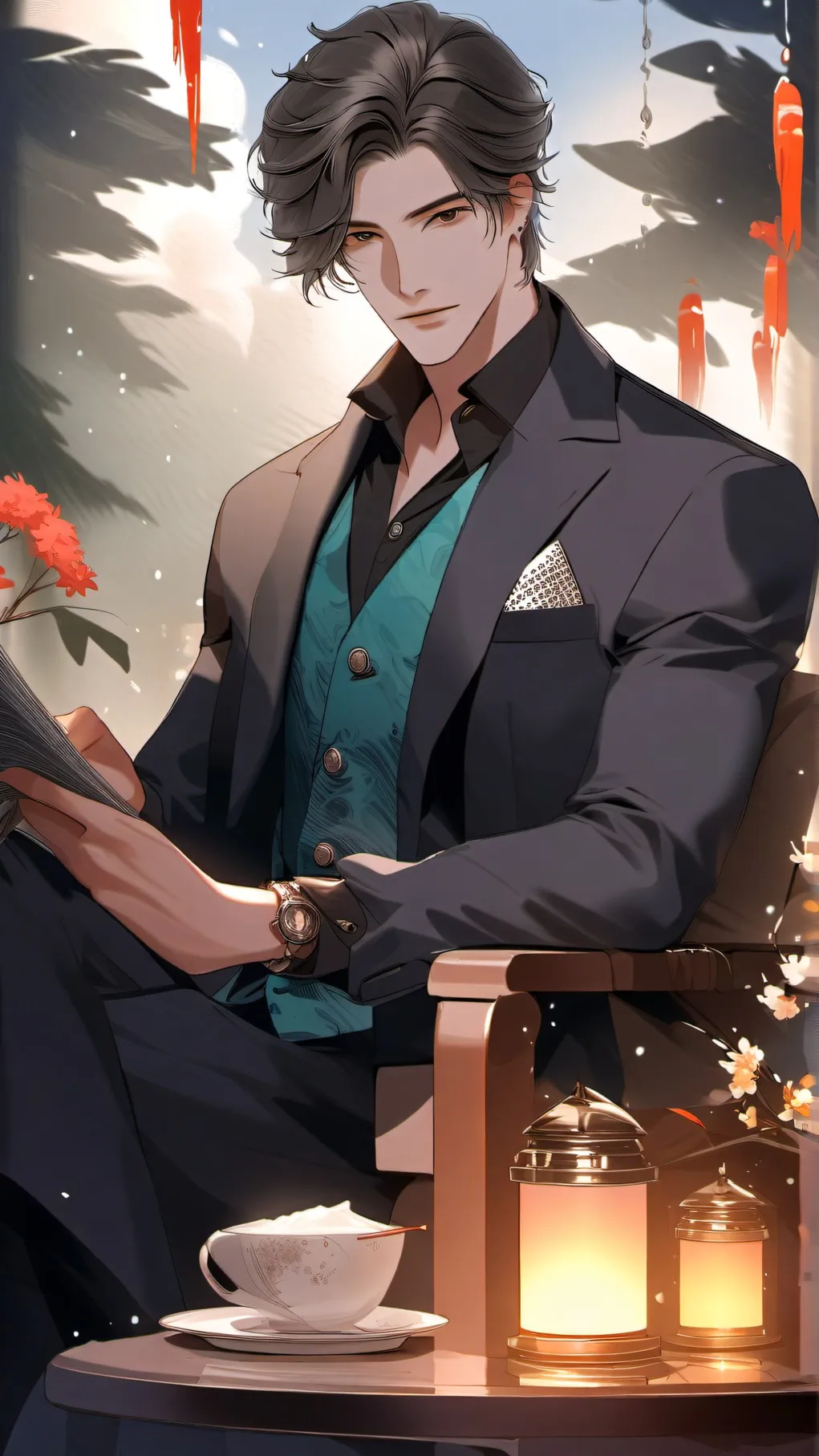 ai character: carl background