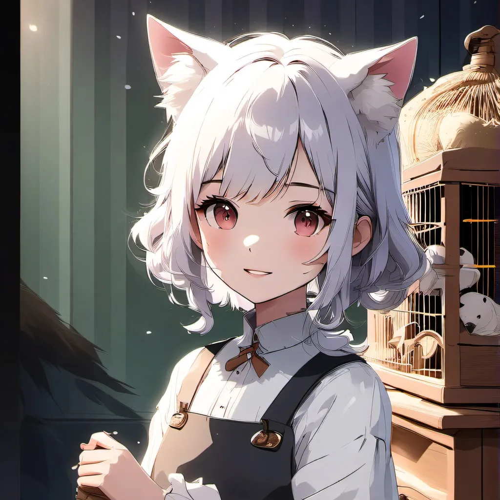chat with ai character: cat girl
