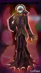ai character: Sus Twisted Rodger background
