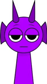 ai character: durple  background