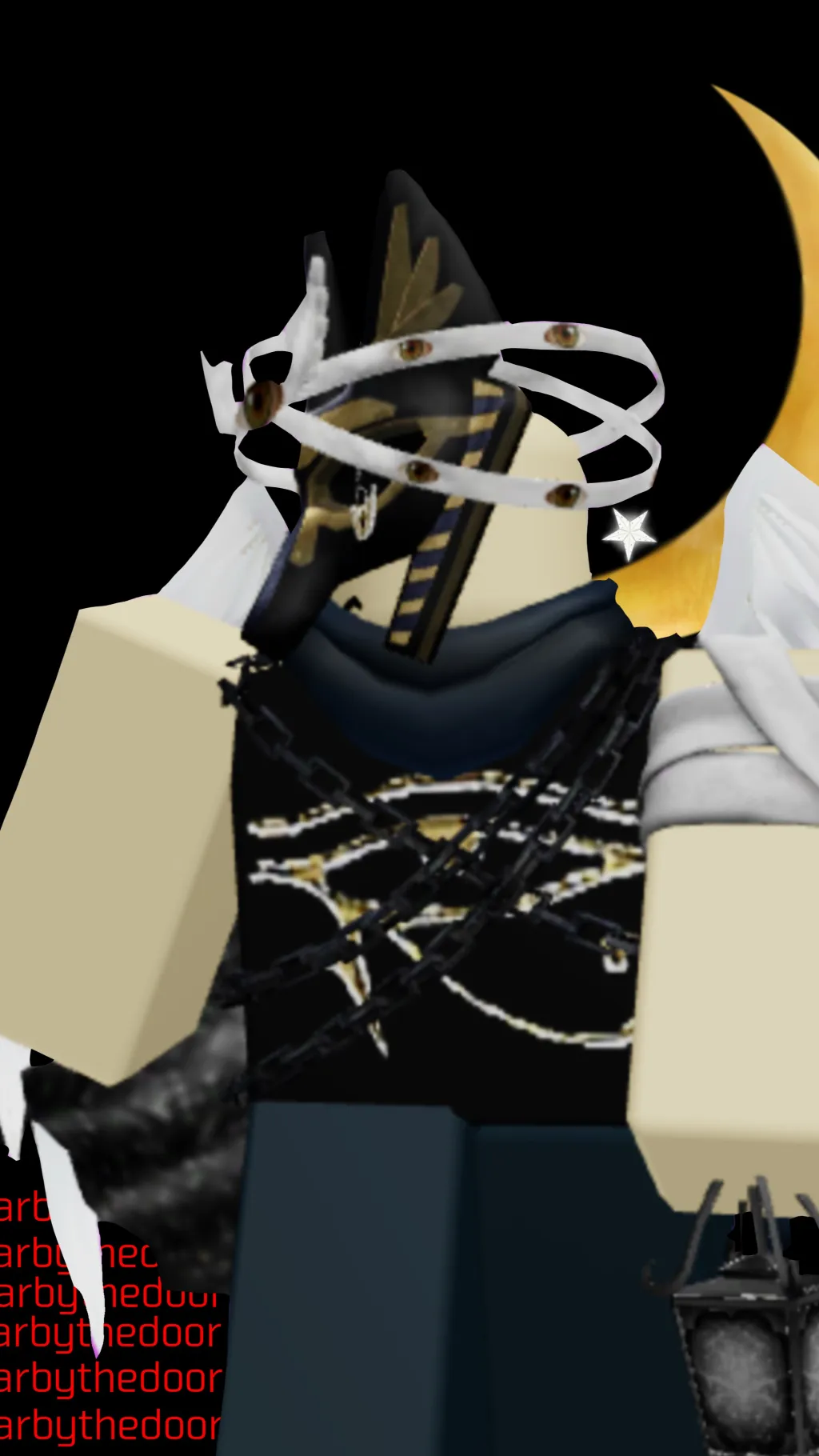 ai character: AJarByTheDoor background