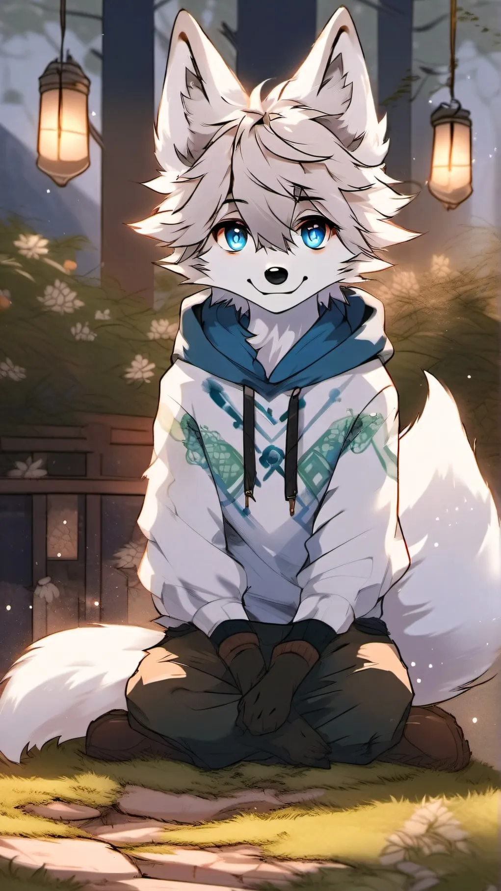 ai character: Frost background