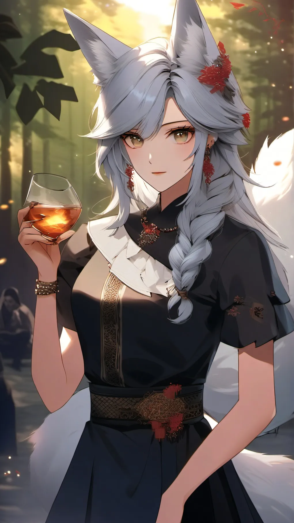 ai character: lilly background