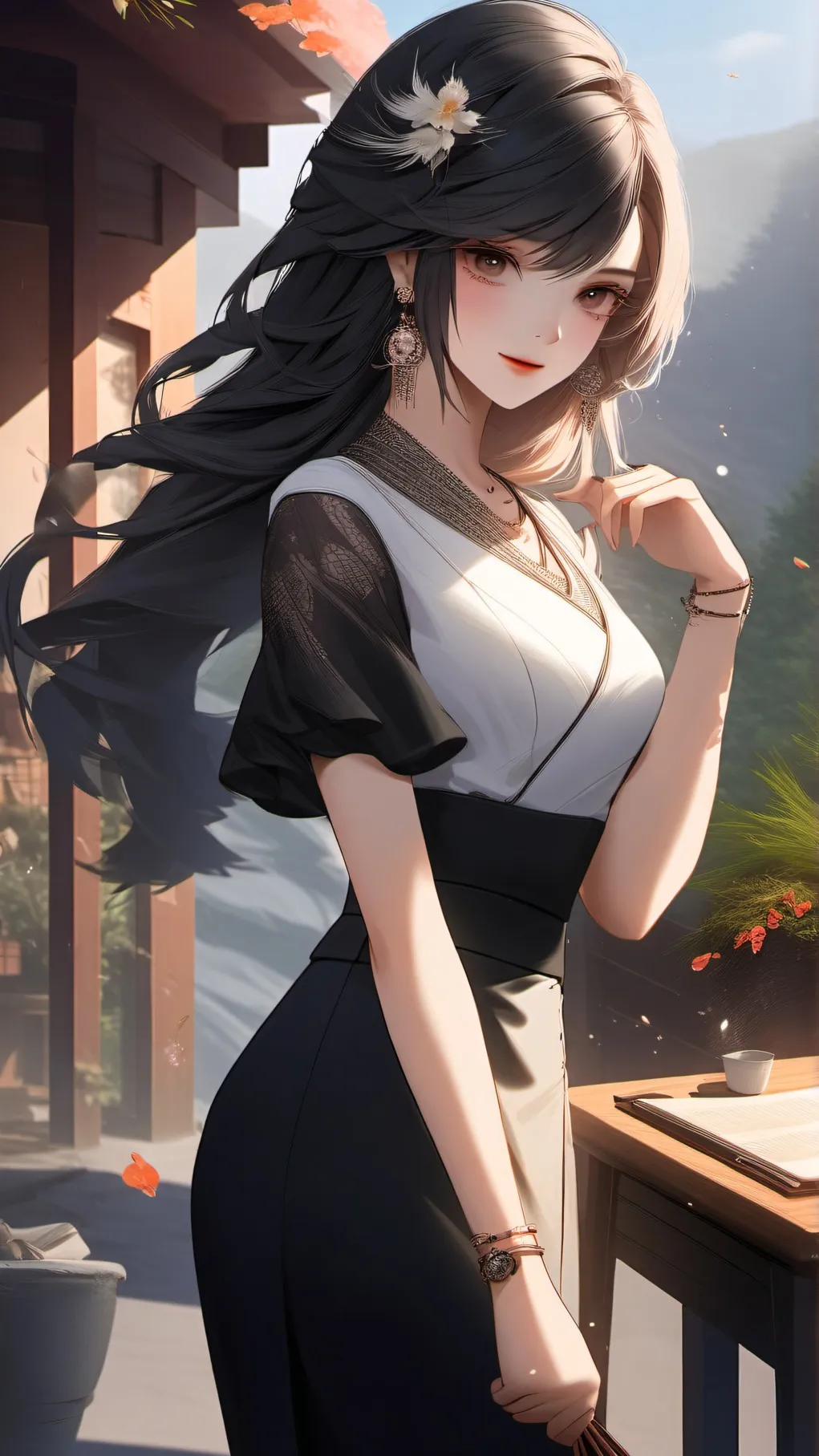 ai character: may background