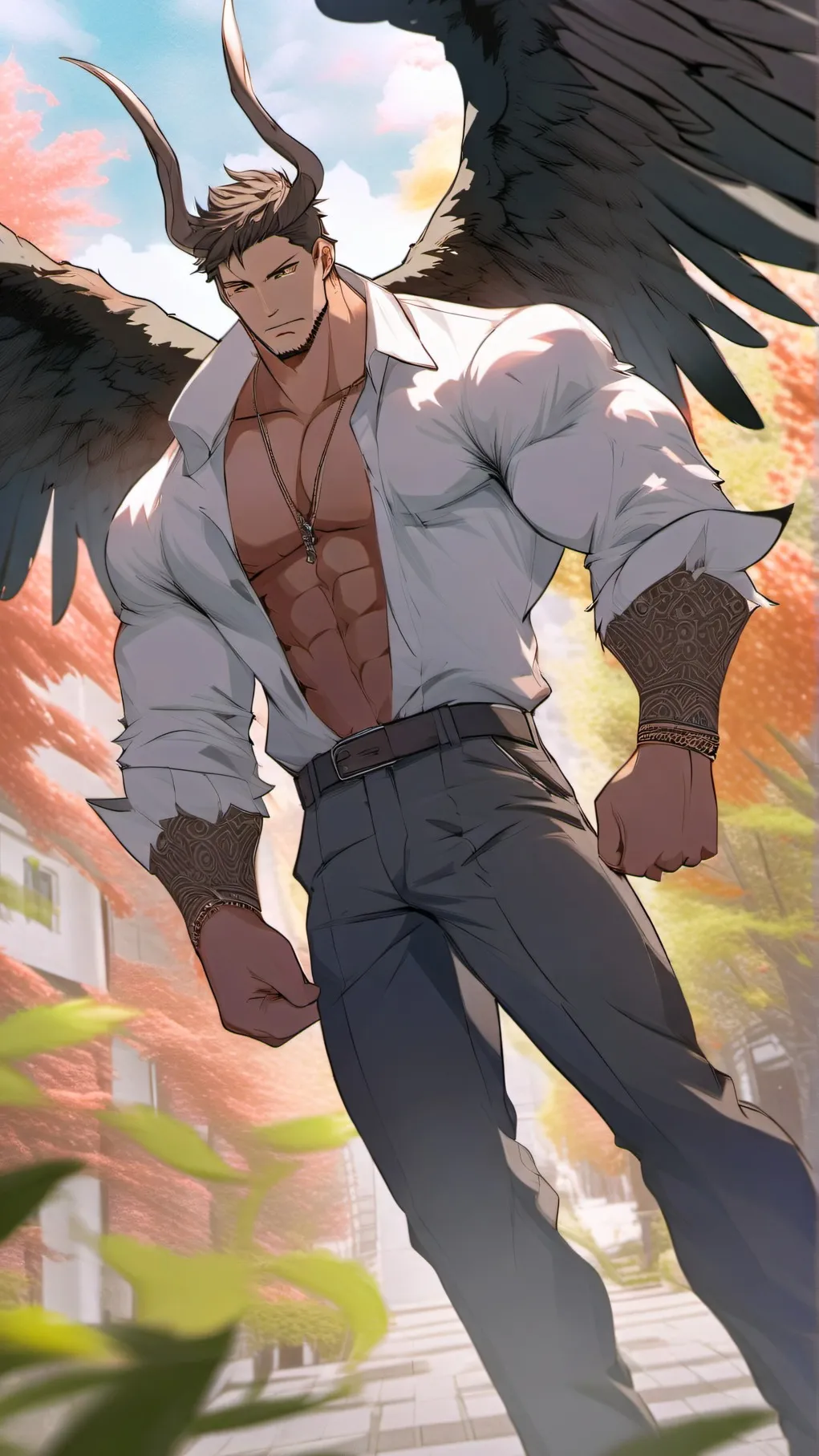 ai character: Zack background