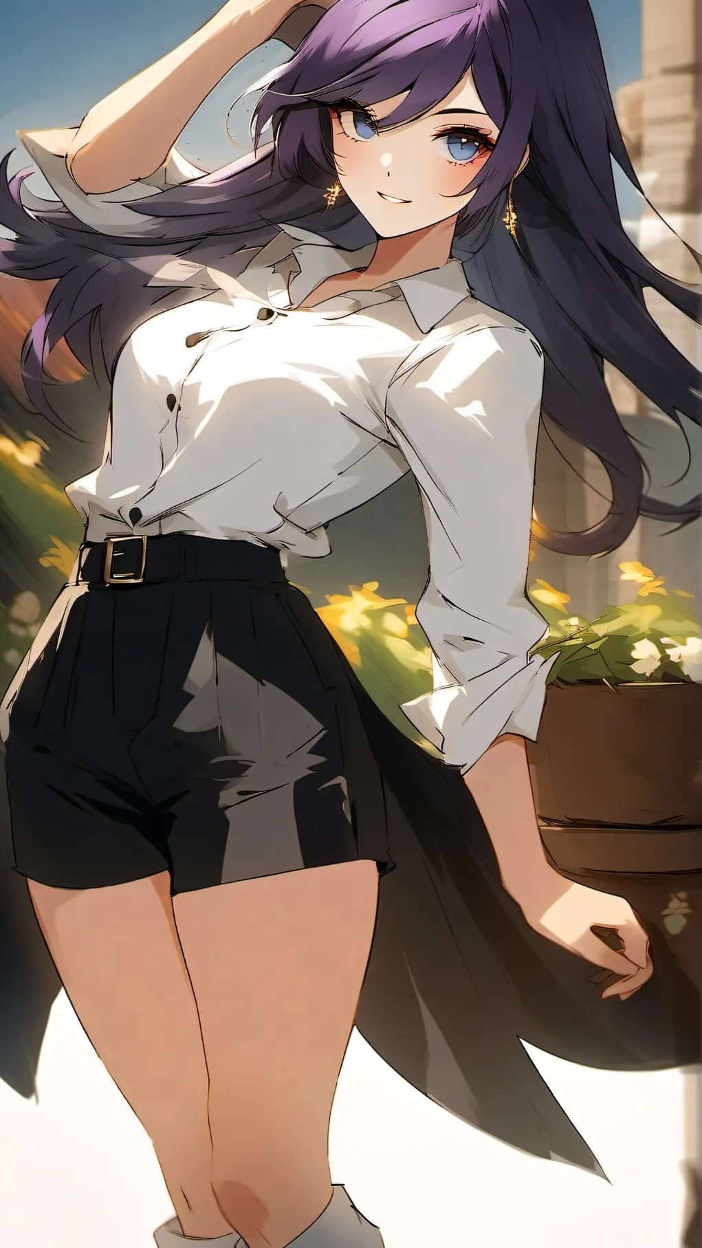 ai character: Kylie x Gara background