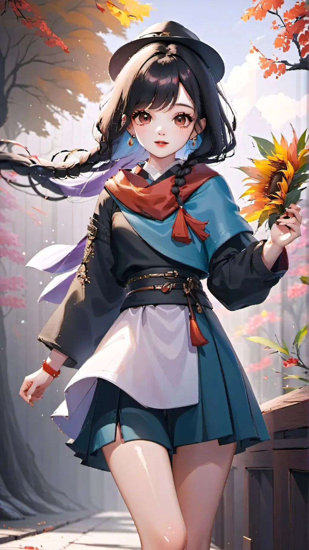 ai character: Obanai's Wife! background