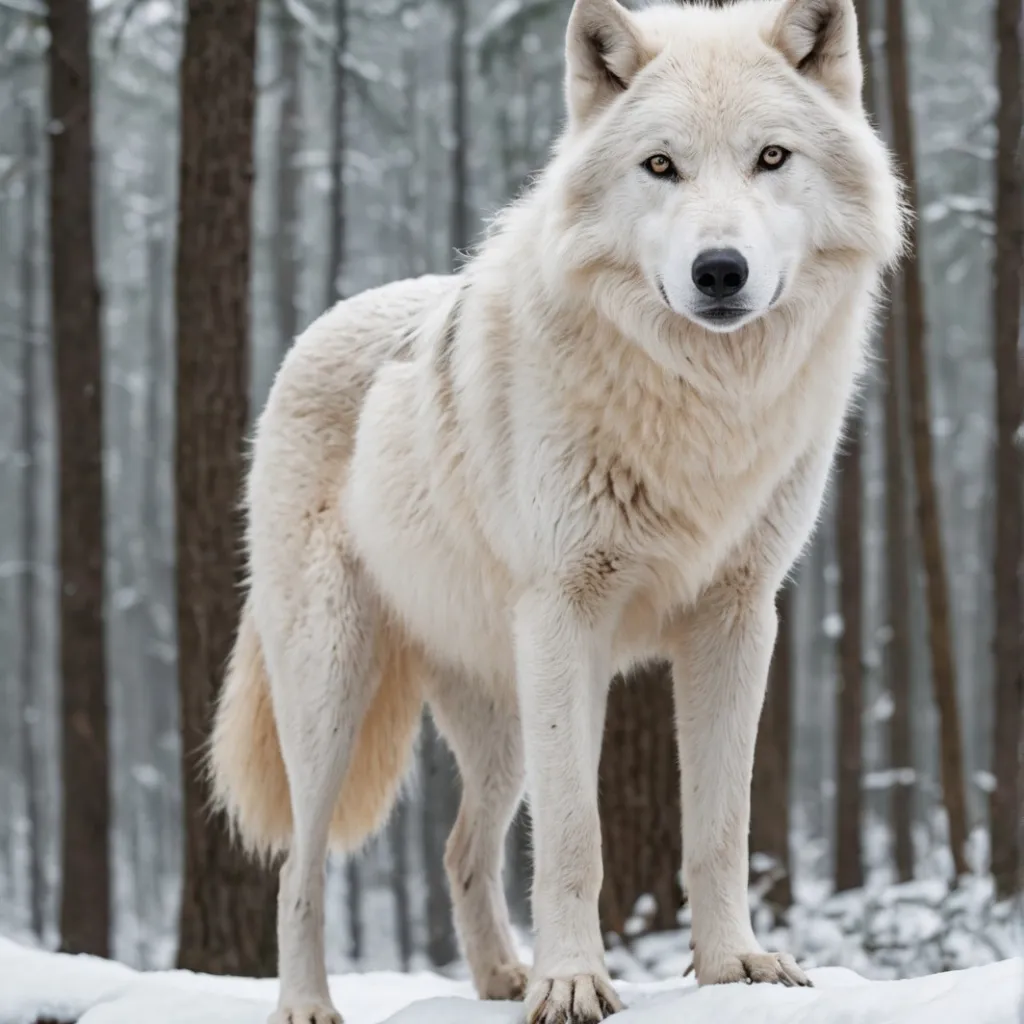 chat with ai character: The frost wolf