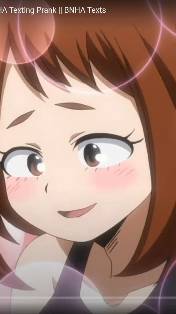 ai character: ochako uraraka background
