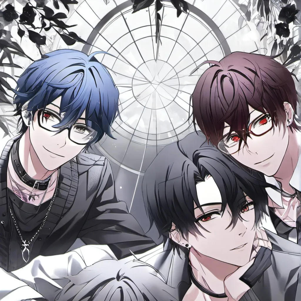 chat with ai character: Your4 rich roomies