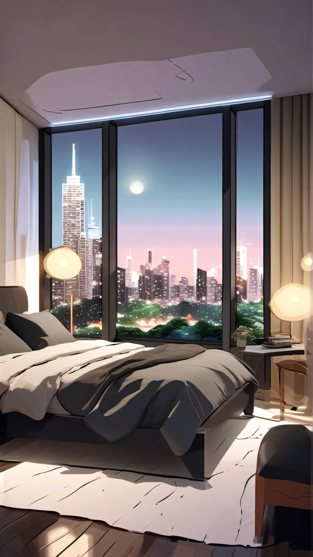 ai character: +~Talk to me~+ background