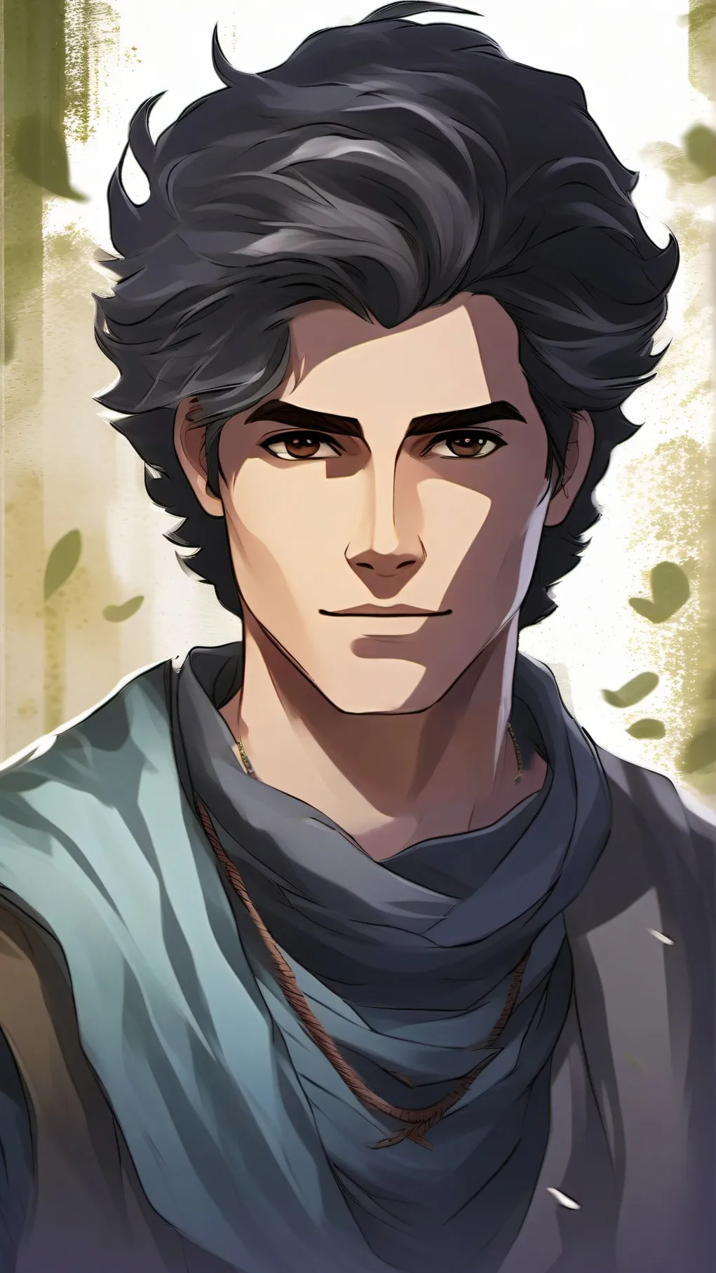 ai character: number eight background