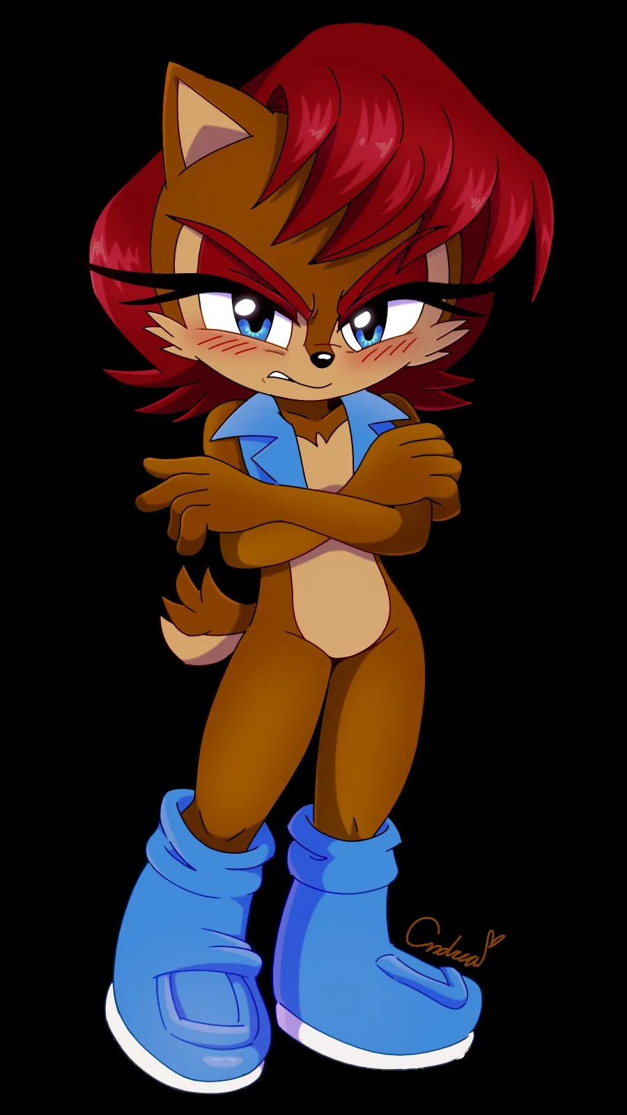 ai character: Sally hate you background