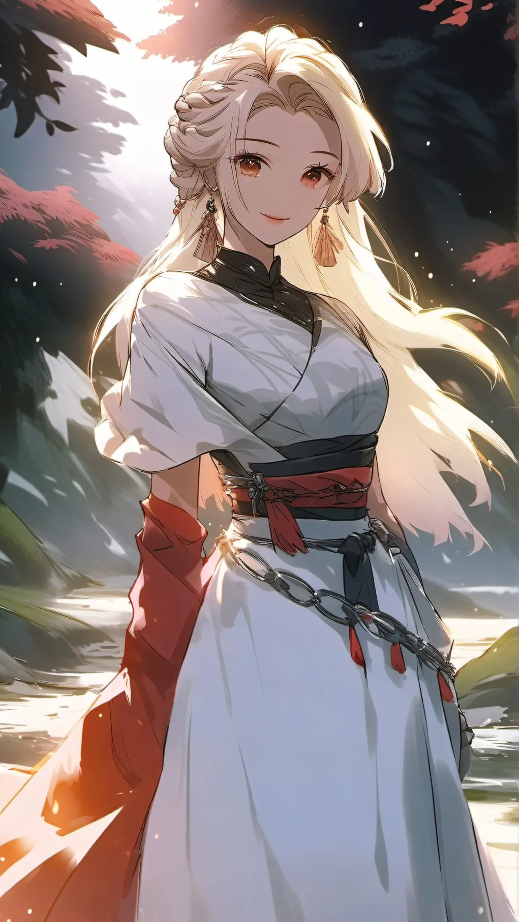 ai character: princess gassy background