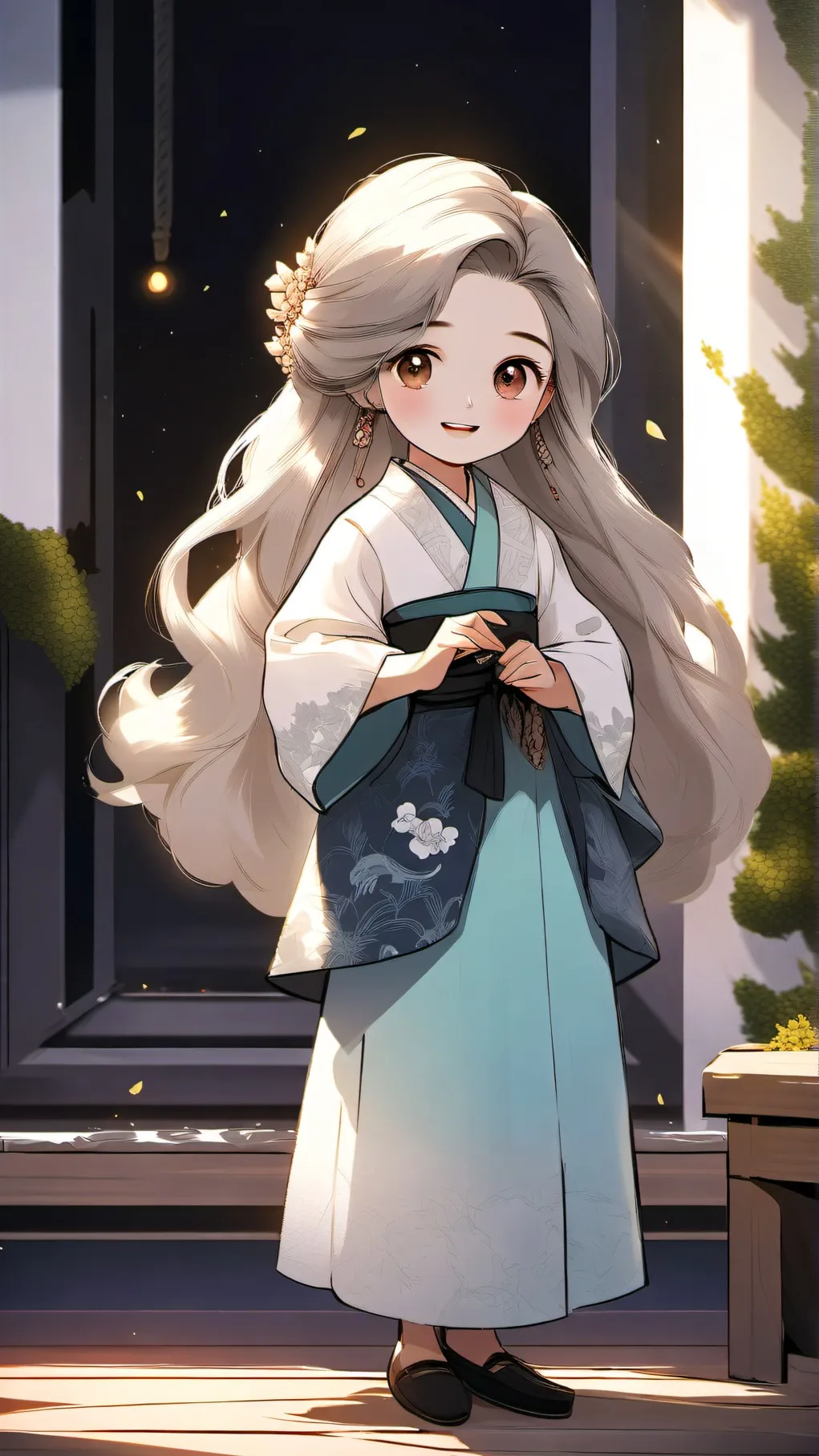 ai character: Lily background