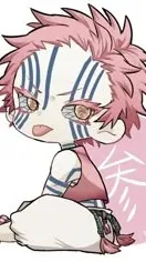 ai character: baby akaza background